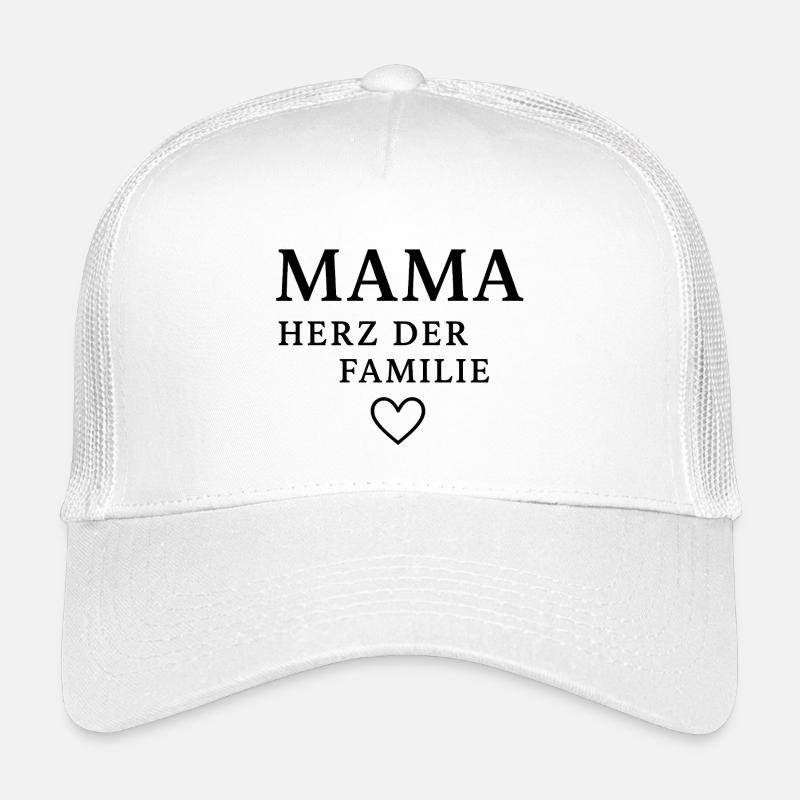 Mama - Kinder Trucker-Cap - Weiß