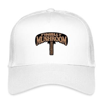 Enfin la conception de la saison des champignons - Casquette trucker enfant - blanc - Devant