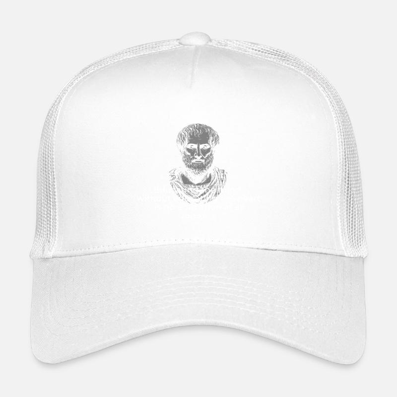 Aristotle Mind and Heart Quote Kids’ Trucker Cap