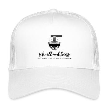 Ramen-Zeit - Kinder Trucker-Cap - Weiß - Vorne