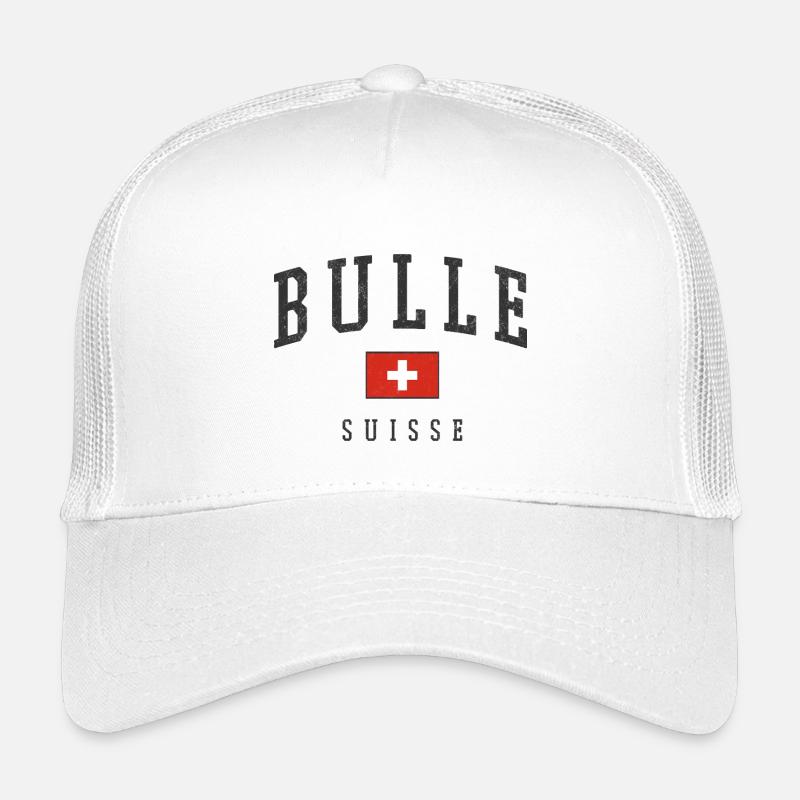 Bulle Suisse Emblem Kinder Trucker-Cap