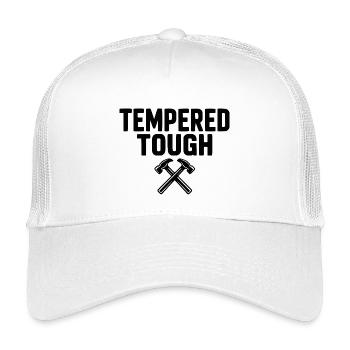 Dur Tempéré - Casquette trucker enfant - blanc - Devant