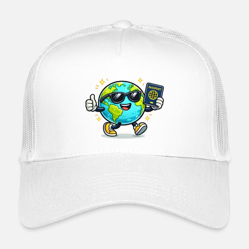 Globe Buddy Passport Adventure Kids’ Trucker Cap