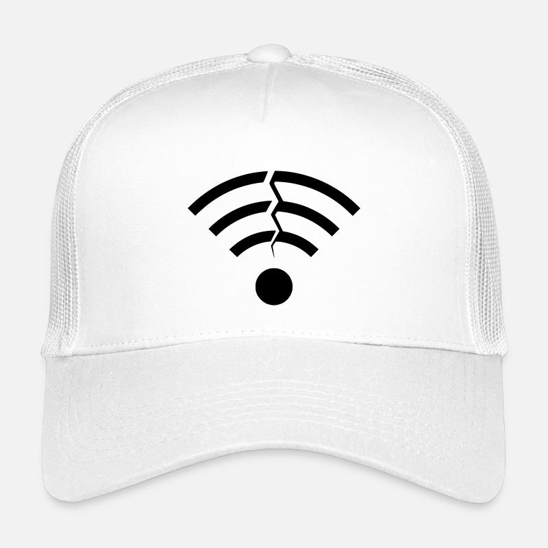 Coupure du signal Wi-Fi cassé Casquette trucker enfant