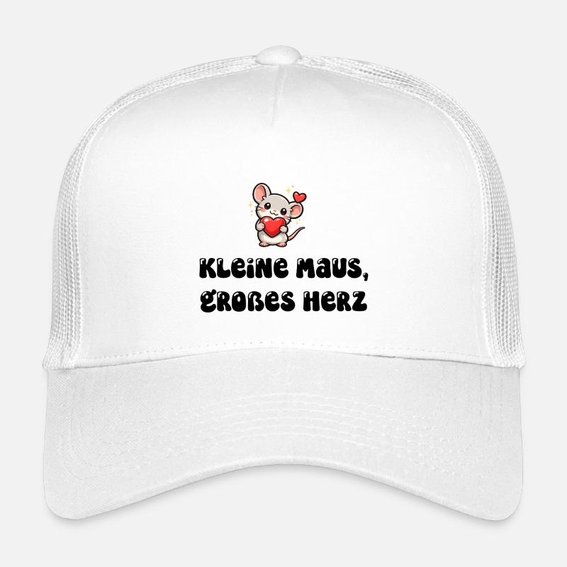 Maus mit Herz Kinder Trucker-Cap