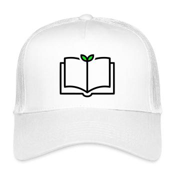 Book Plant Growth Learning - Kids’ Trucker Cap - white - Front