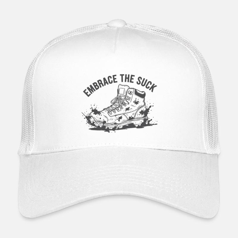 Embrace the Suck Sneaker Splash Kids’ Trucker Cap
