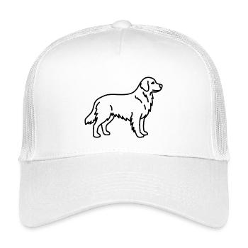 Golden Retriever - Kids’ Trucker Cap - white - Front