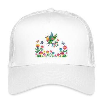 Spring, nature awakens to new life - Kids’ Trucker Cap - white - Front