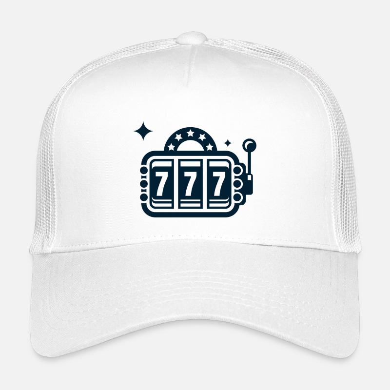 Retro Slot 777 Neon Kids’ Trucker Cap