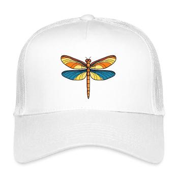 Sonnenflügel Drachenfliege - Kinder Trucker-Cap - Weiß - Vorne