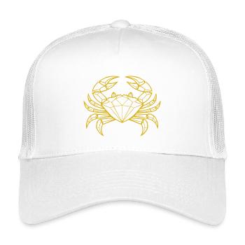 Cancer – Protection & Strength - Kids’ Trucker Cap - white - Front