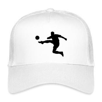 Football player - Kids’ Trucker Cap - white - Front