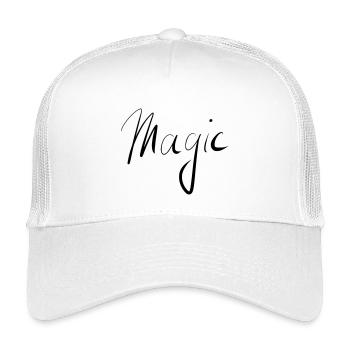 magie - Casquette trucker enfant - blanc - Devant
