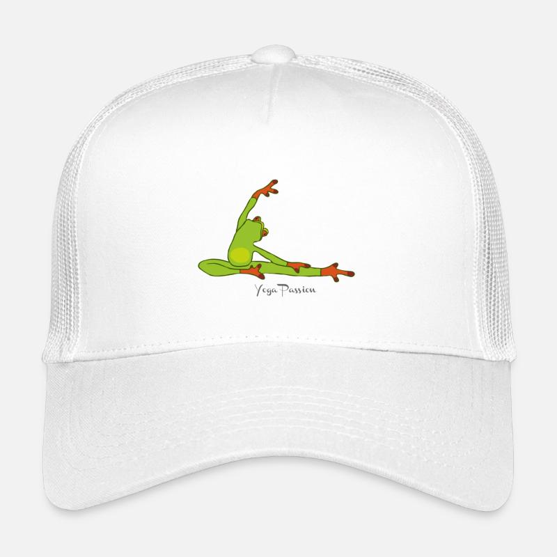 Frosch-Yoga Leidenschaft Kinder Trucker-Cap