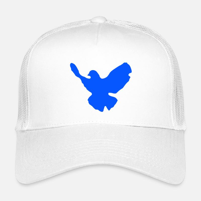 friedenstaube - Kinder Trucker-Cap - Weiß