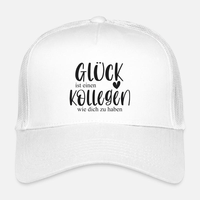 Kollege Geschenk Danke Abschied Kinder Trucker-Cap