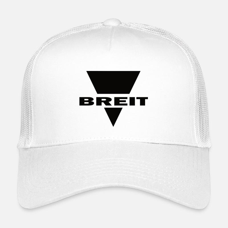 Breit - Kinder Trucker-Cap - Weiß