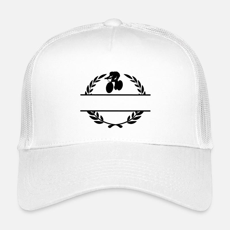 Bahnradfahrer Lorbeerkranz Kinder Trucker-Cap