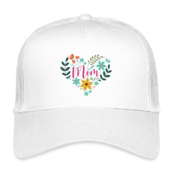 Meilleure maman de tous les temps - Casquette trucker enfant - blanc - Devant