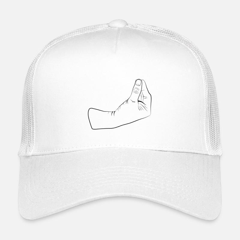 Qu’est-ce que tu veux geste Casquette trucker enfant