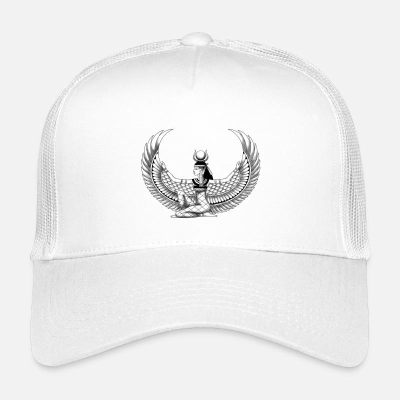 Dessin égyptien déesse Isis Égypte Casquette trucker enfant
