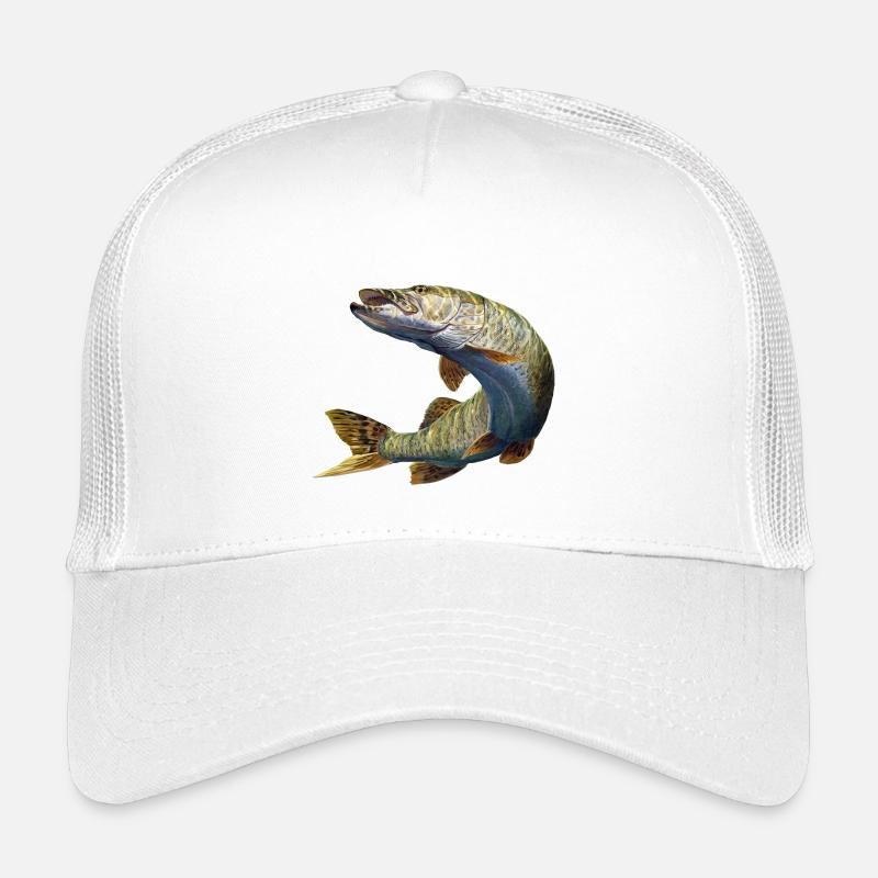 Hecht - Kinder Trucker-Cap - Weiß