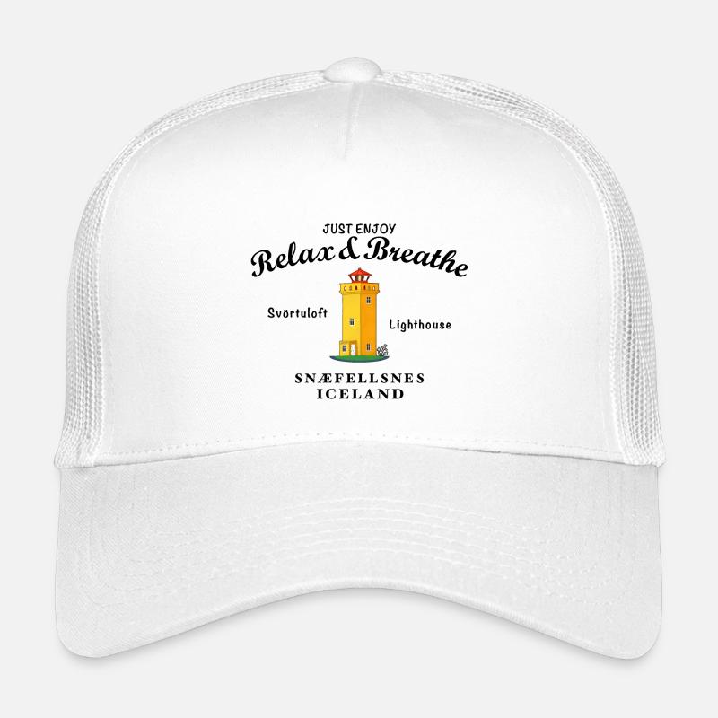 Phare d’Islande Svörtuloft, Relax Casquette trucker enfant