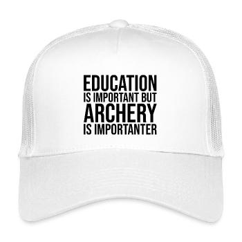 Archery - Kids’ Trucker Cap - white - Front