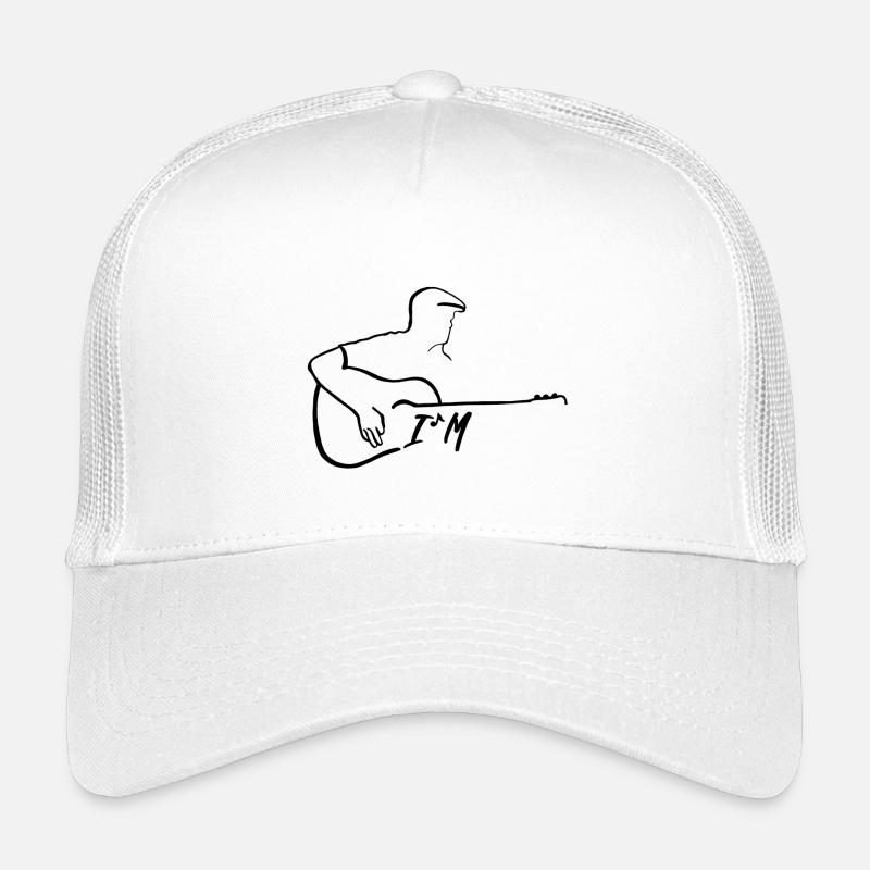 I´M guitar collection - Kinder Trucker-Cap - Weiß