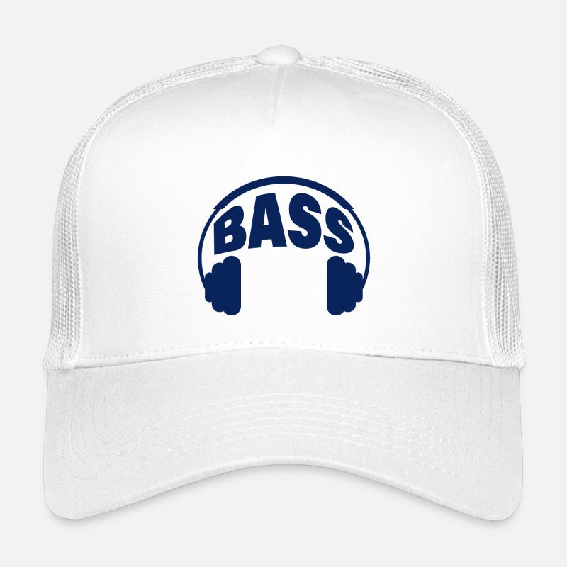 BASSE - Casquette trucker enfant - blanc