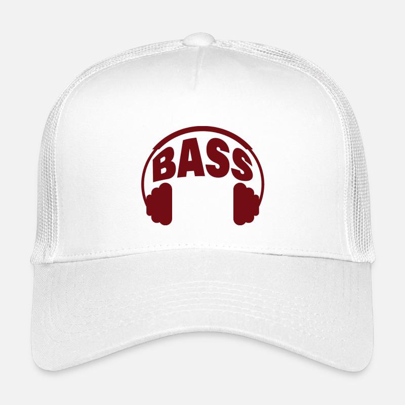 BASSE - Casquette trucker enfant - blanc