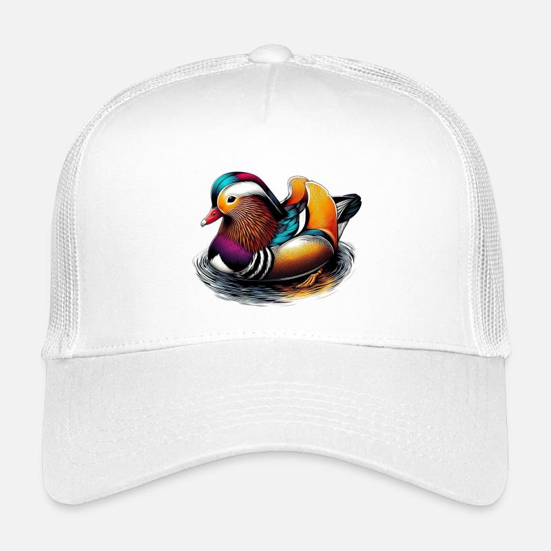 Mandarinente Kinder Trucker-Cap