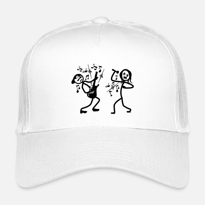 Gitarrist und Sänger Kinder Trucker-Cap