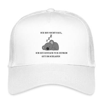 Koala Lazy - Kids’ Trucker Cap - white - Front