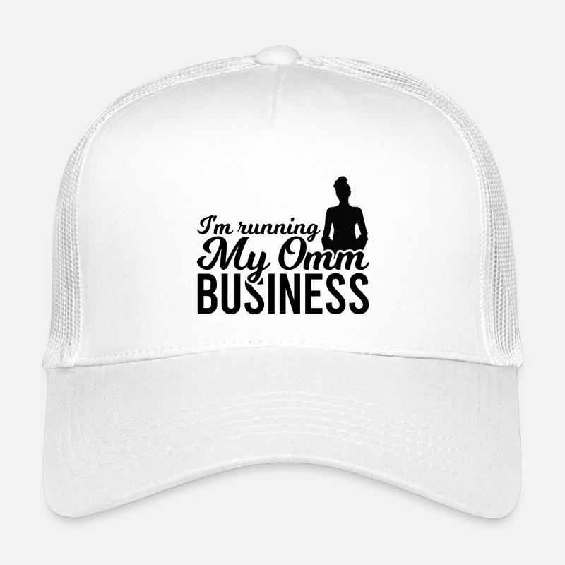 Ich leite mein Omm Geschäft Kinder Trucker-Cap