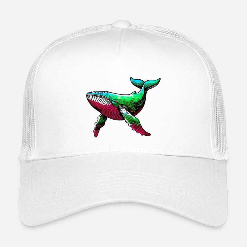 Whale Kids’ Trucker Cap