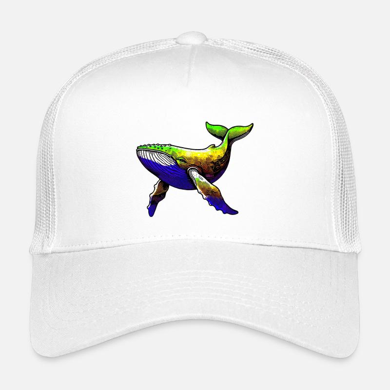 Whale Kids’ Trucker Cap