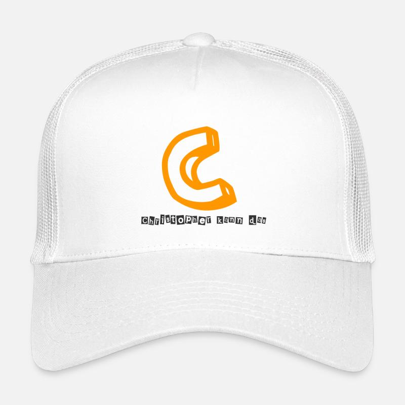 Christopher kann das Abstrakter Kaugummi-Print Kinder Trucker-Cap