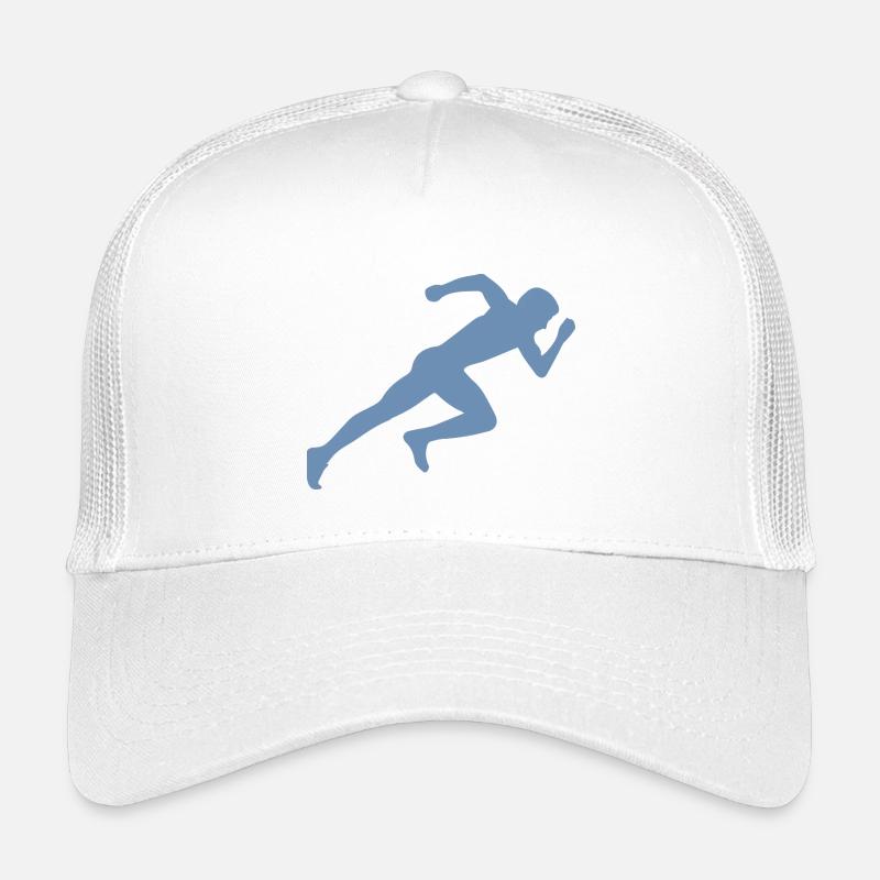 Silhouette minimalista Sprinter Sprint Racing Cappellino trucker bambino