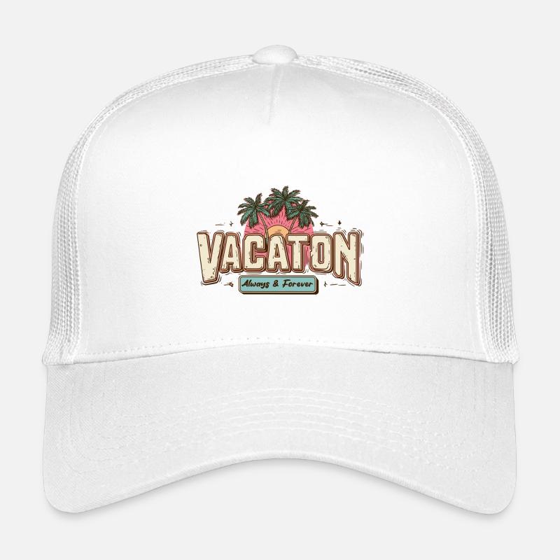 Vacation Retro Kids’ Trucker Cap