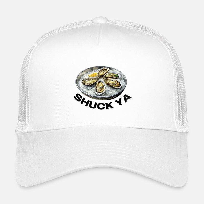 Frischer Austern-Genuss auf Eis Kids’ Trucker Cap
