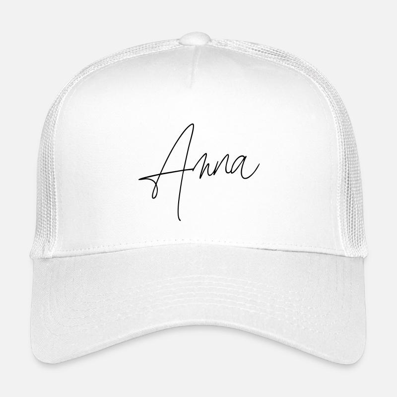 Anna / Conception de l’écriture manuscrite Casquette trucker enfant