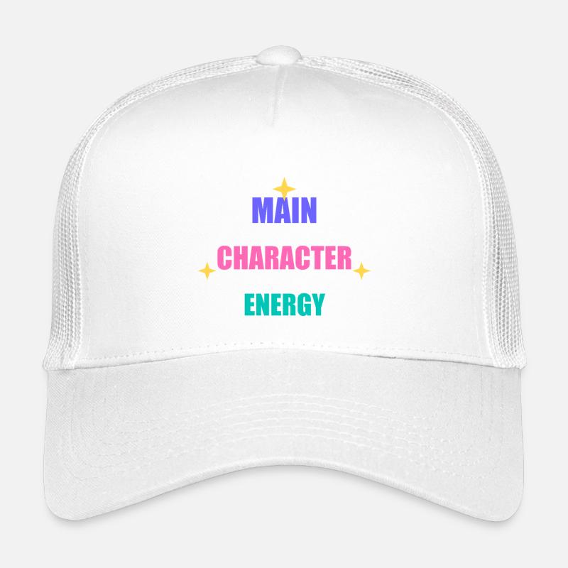 Main Character Energy Kids’ Trucker Cap