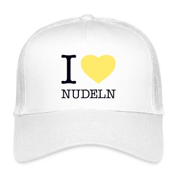 J'adore les pâtes - Casquette trucker enfant - blanc - Devant