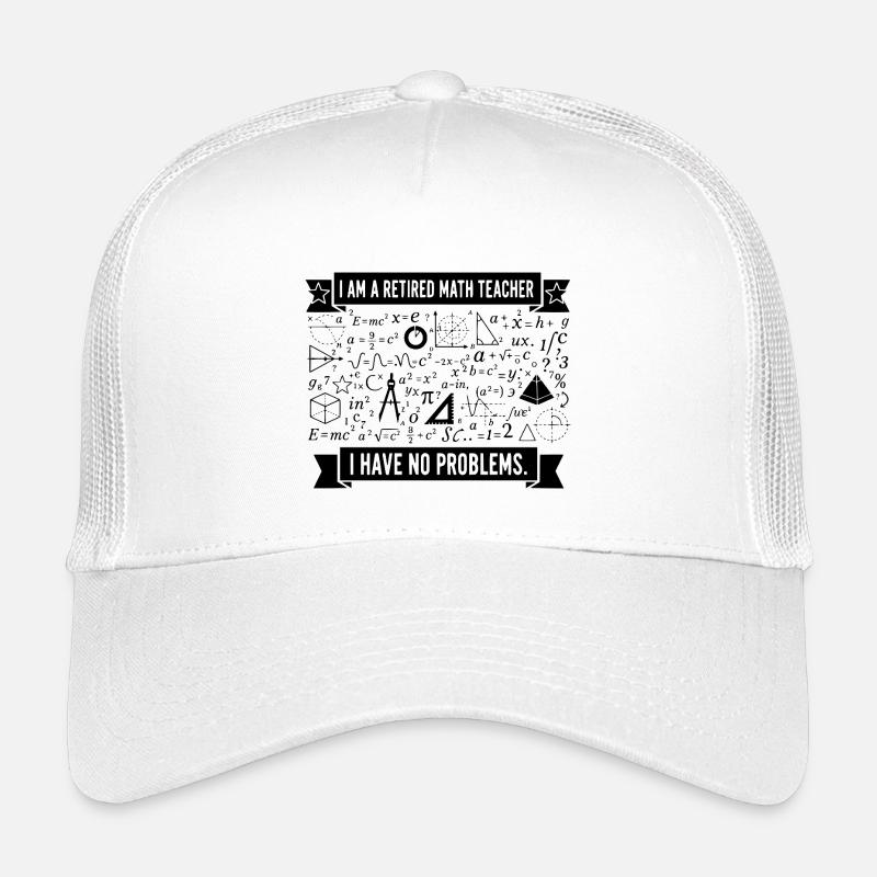 Retired Math Teacher Humor Kids’ Trucker Cap