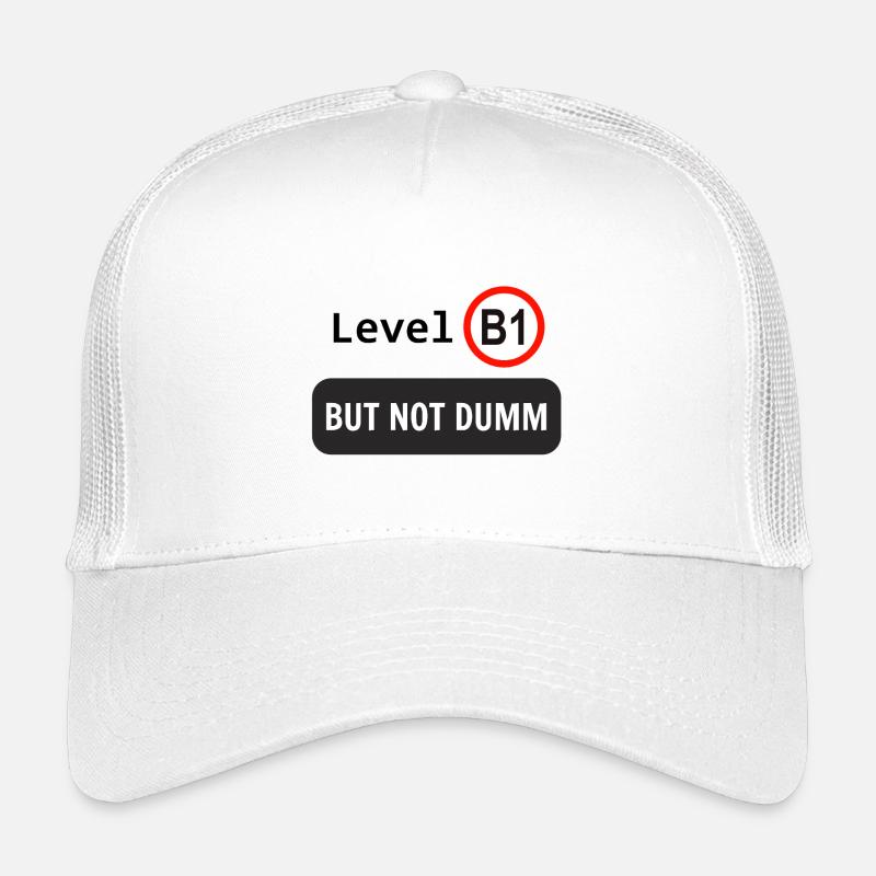 Level B1, but not dumm Kinder Trucker-Cap