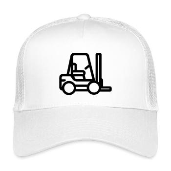 Forklift - Kids’ Trucker Cap - white - Front