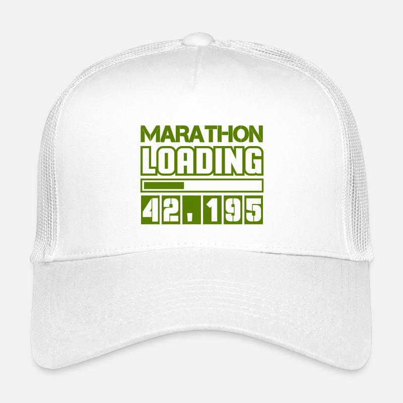 Marathon Loading 42.195 Kinder Trucker-Cap