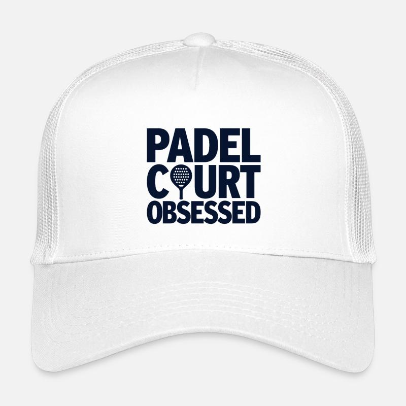 Passion obsédée par le padel court pour les athlètes Casquette trucker enfant